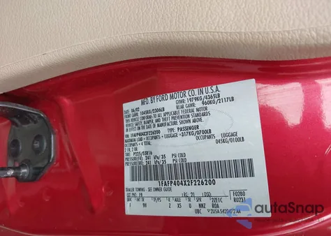 2002 Ford Mustang from USA, damaged, VIN 1FAFP404X2F226200